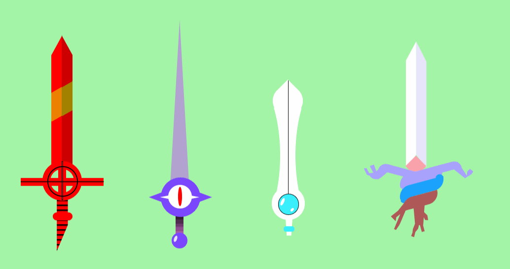 Adventure time swords